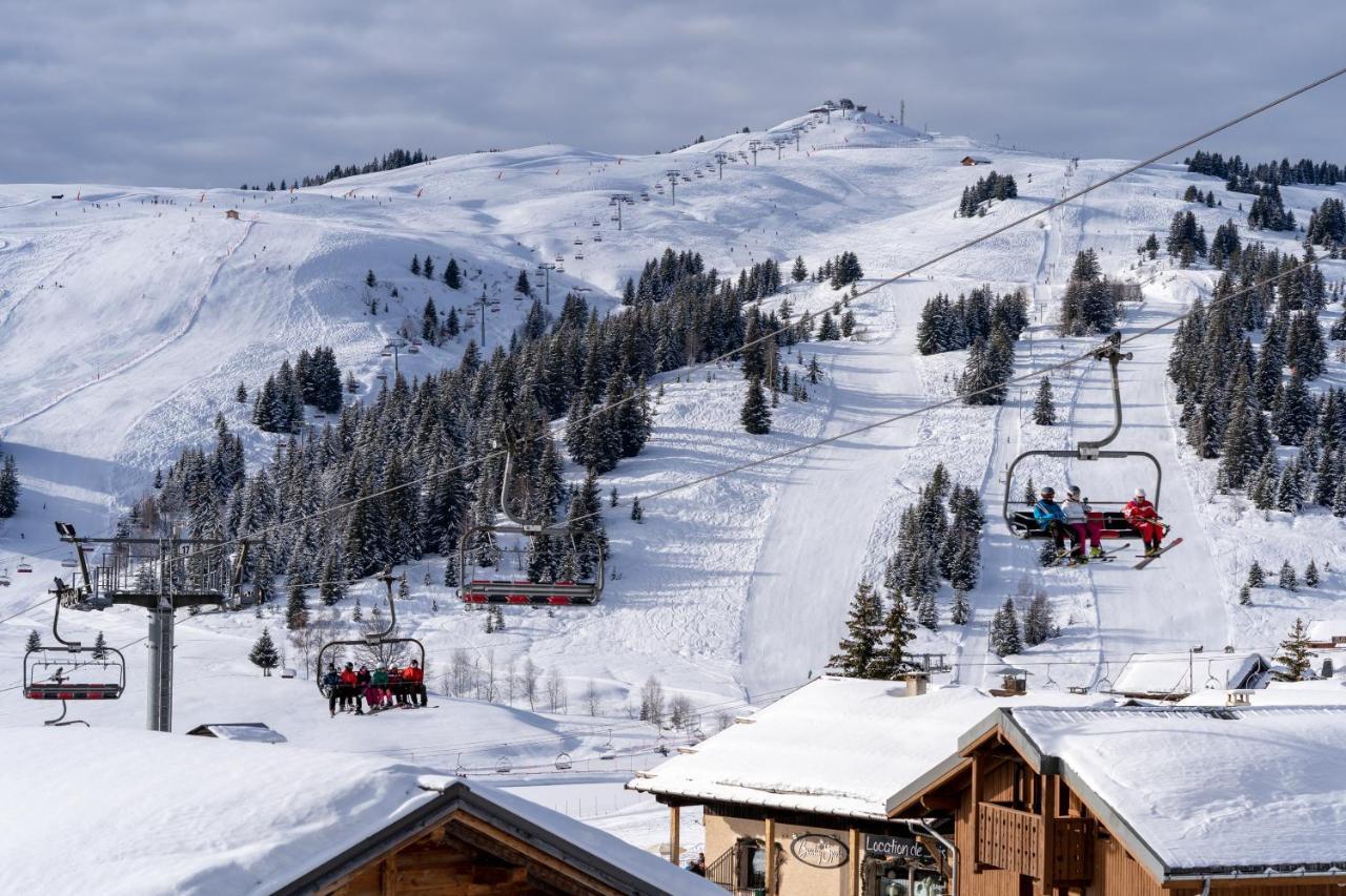 Les Saisies Appart 1 Chambre Au Pied Des Pistes מראה חיצוני תמונה